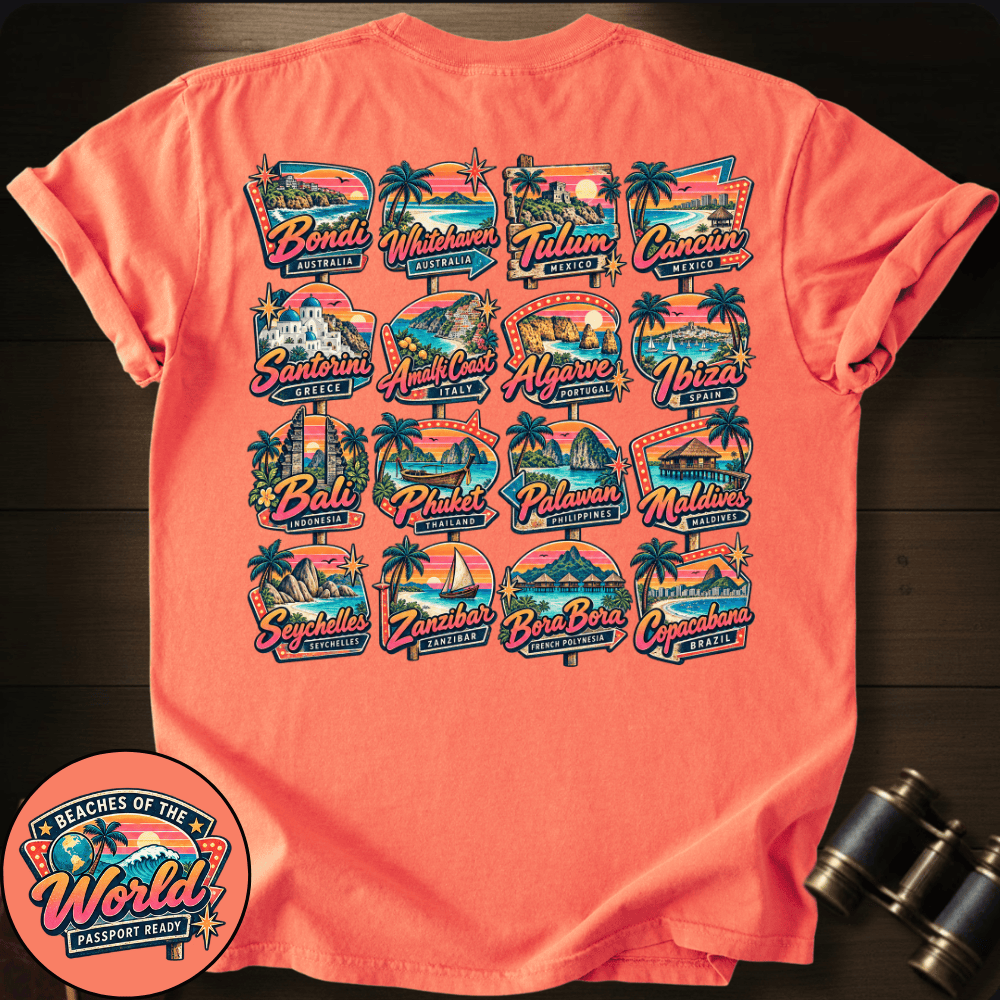Beaches of the World T-shirt