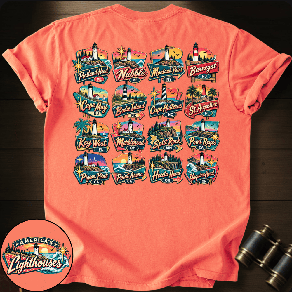 America´s Lighthouses T-shirt