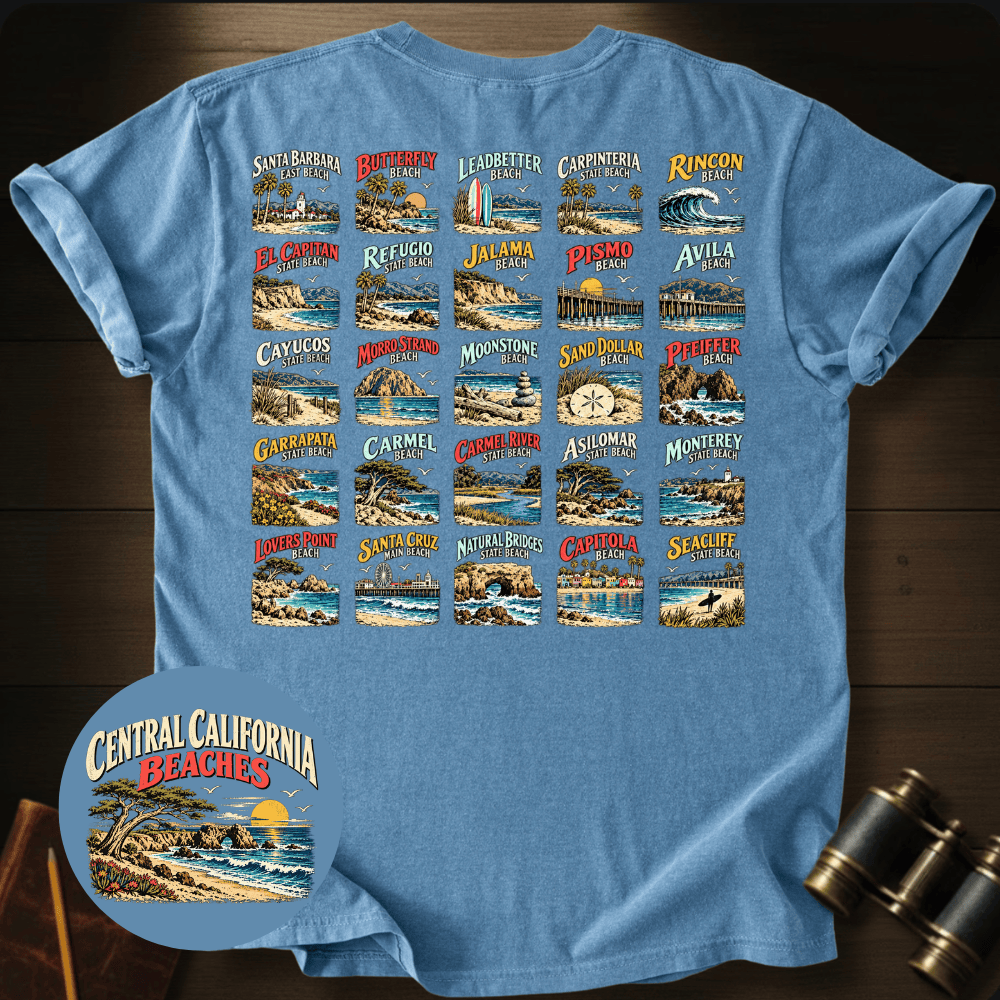 California Beaches T-shirt
