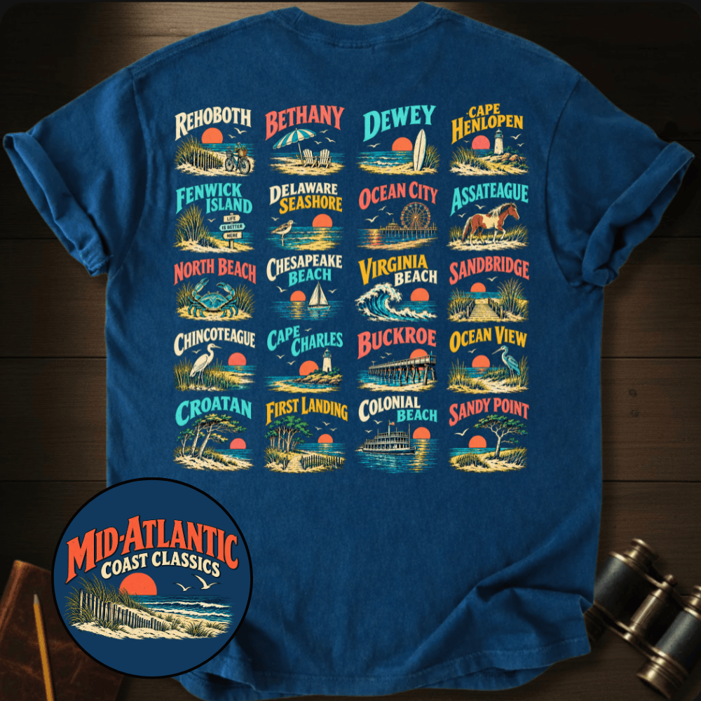 Mid-Atlantic Coast Classics T-shirt
