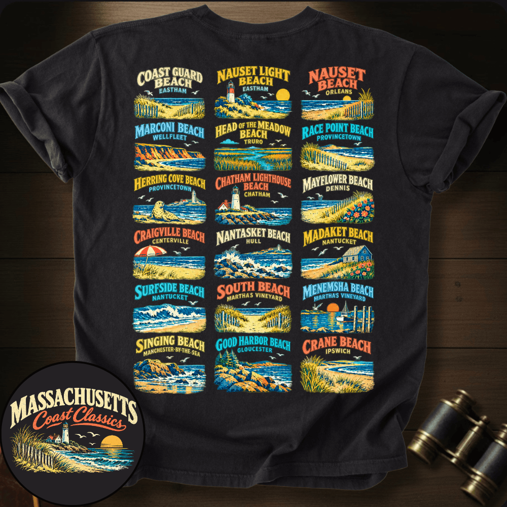Massachusetts Coast Classics T-shirt