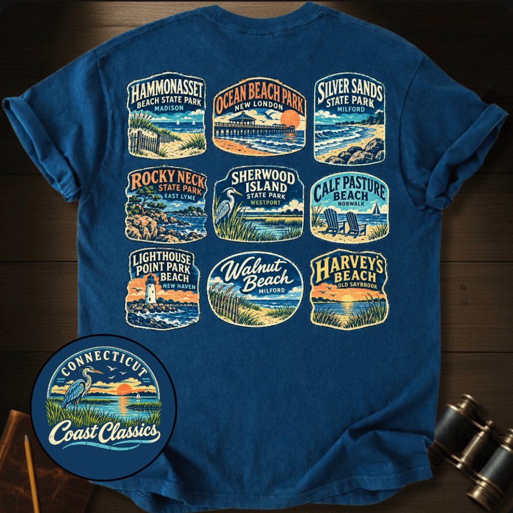 Connecticut Coast Classics T-shirt