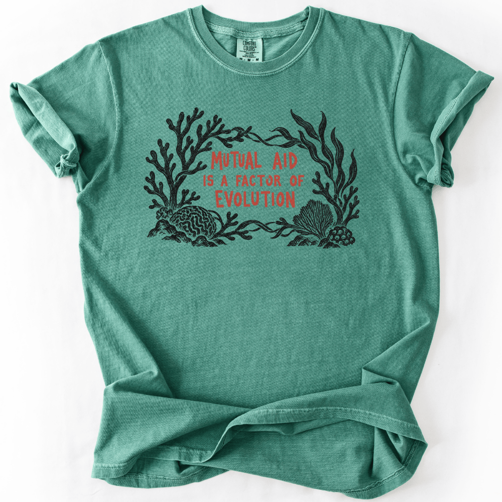 Mutual Aid Is Evolution T-shirt