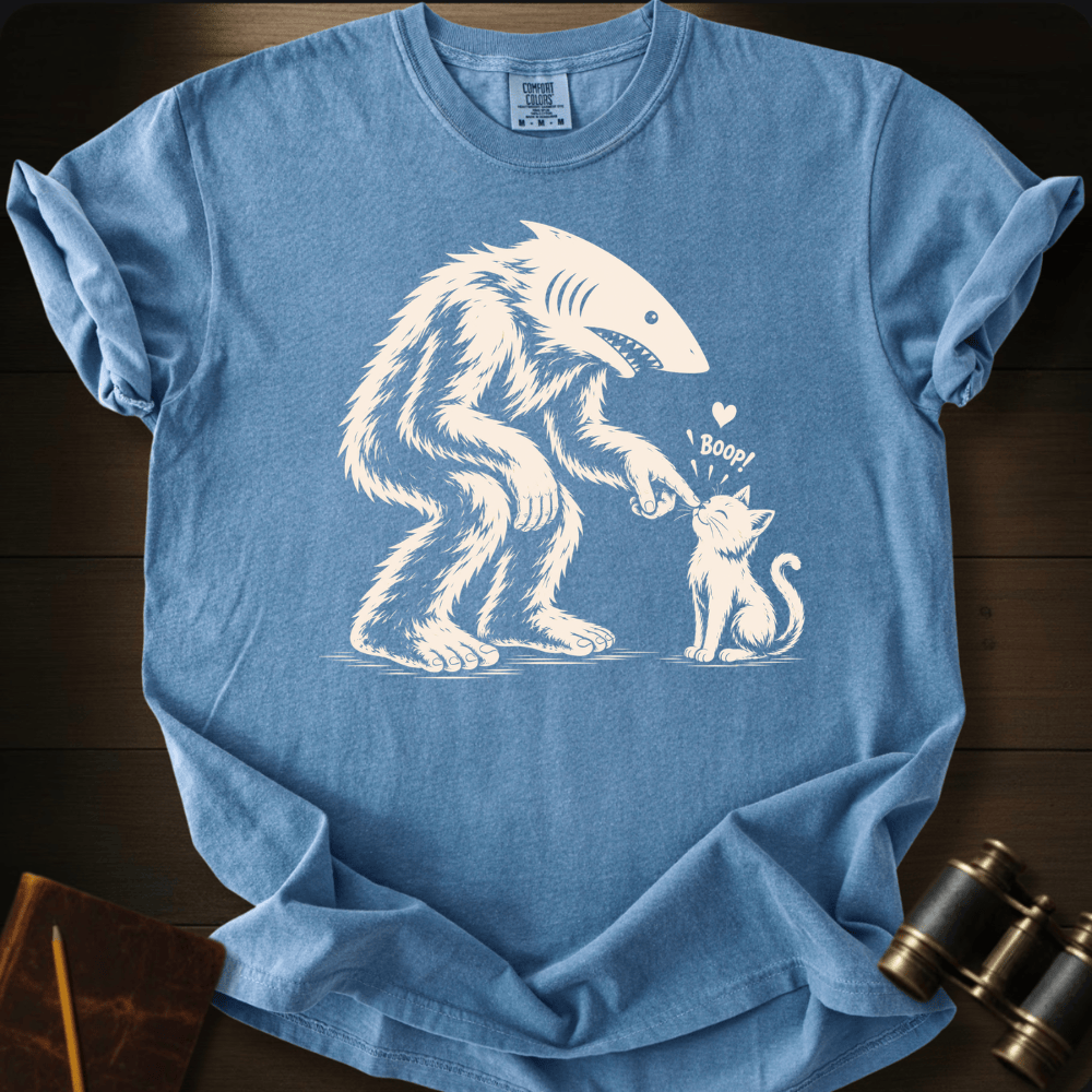 Sharksquatch Boop T-shirt