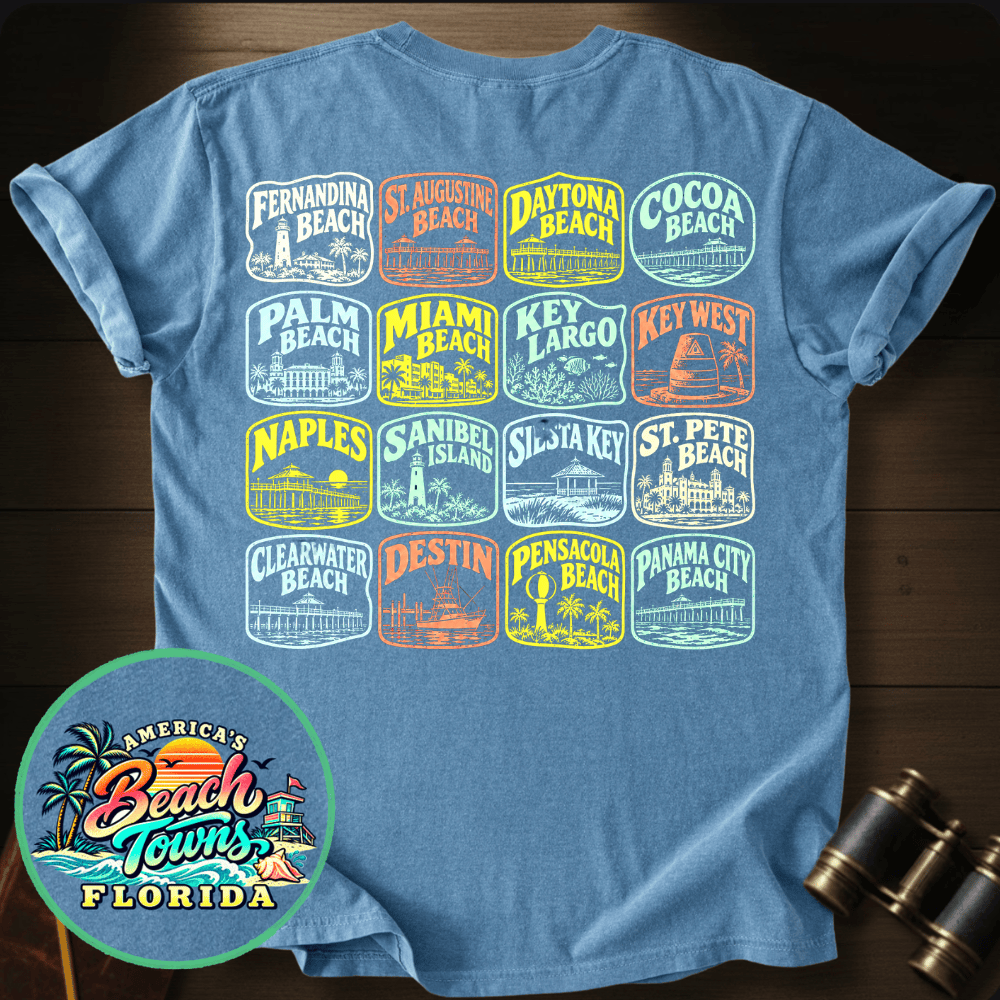 Florida Coast Beaches T-shirt