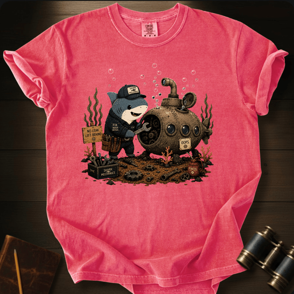 Captain Boop Mechanic T-shirt