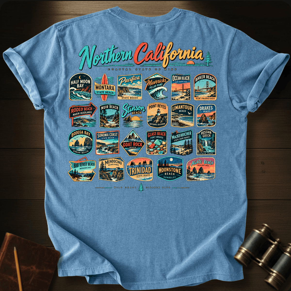 Northern California 2 T-shirt