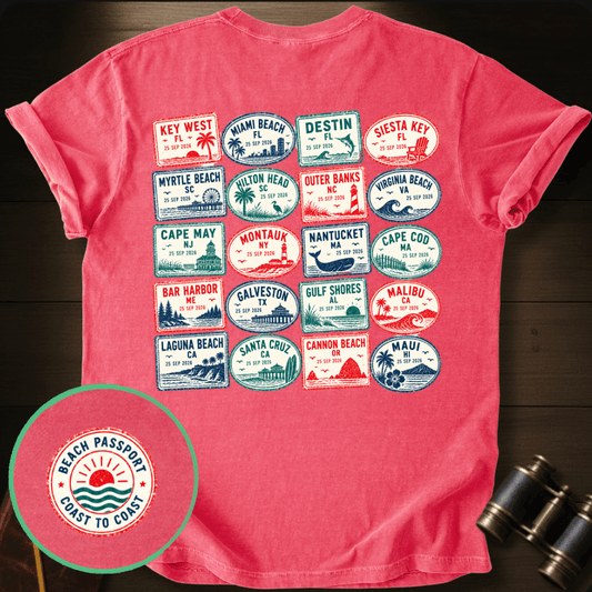 Stamps America´s Beach Cities T-shirt