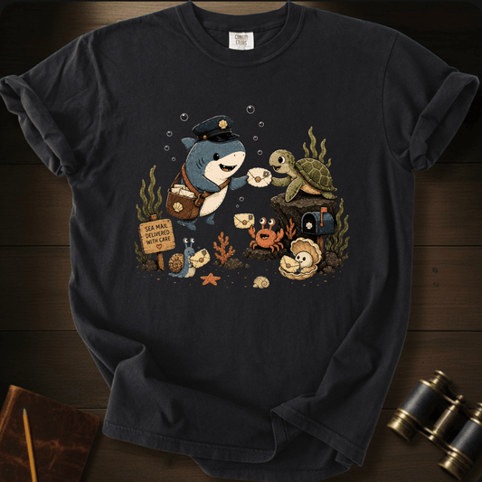 Captain Boop Mail Man T-shirt