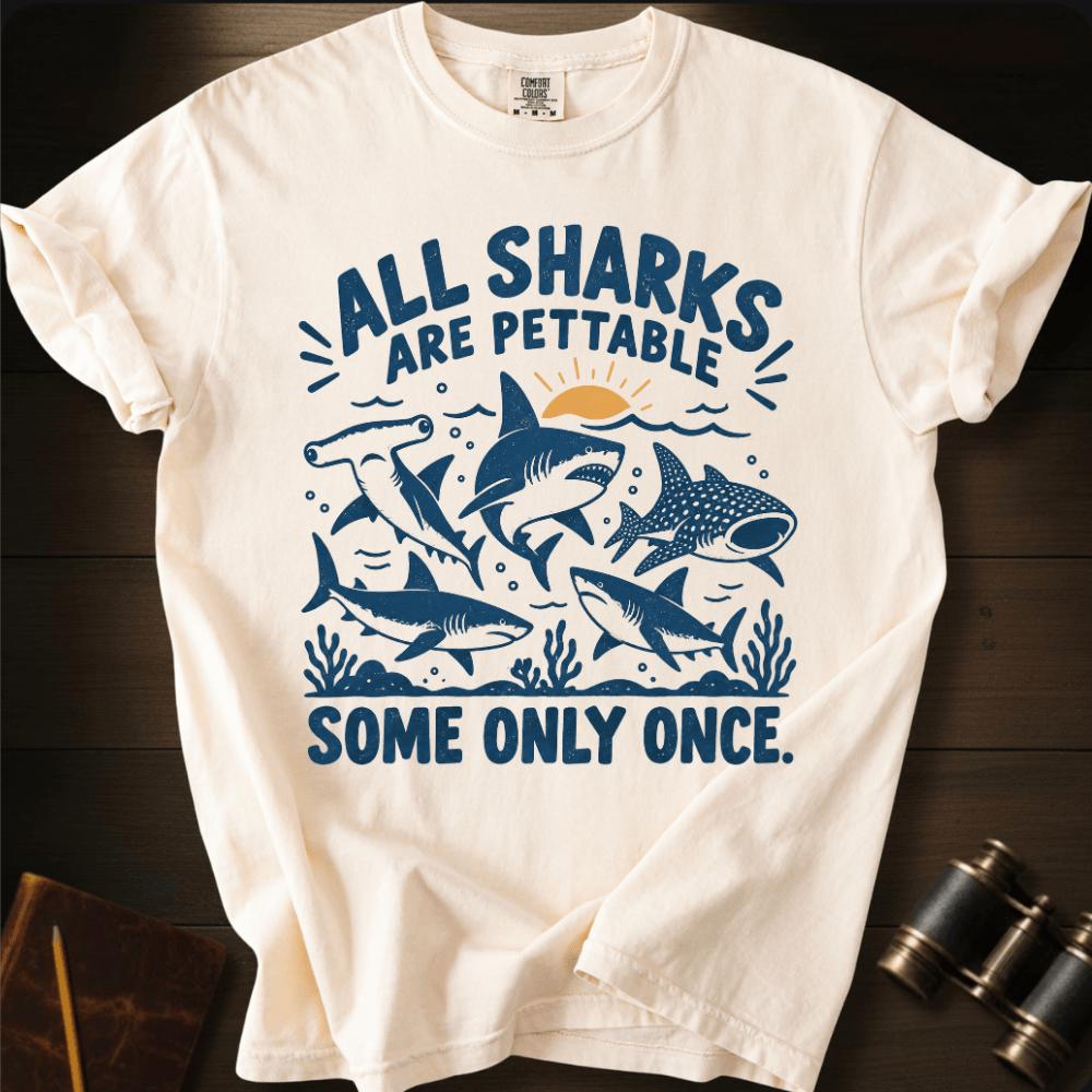Pet Sharks Once T-shirt