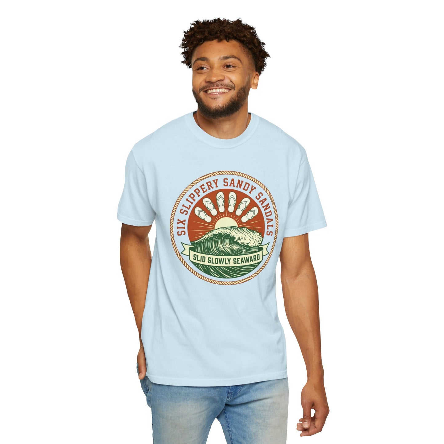 Six Slippery Sandals T-shirt