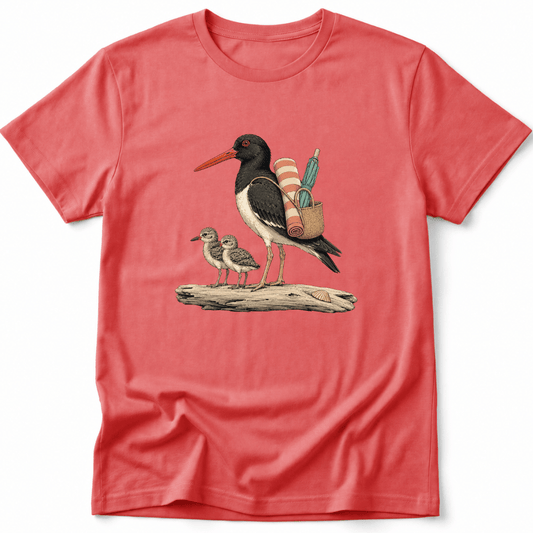 Beach Oystercatcher Family Tee