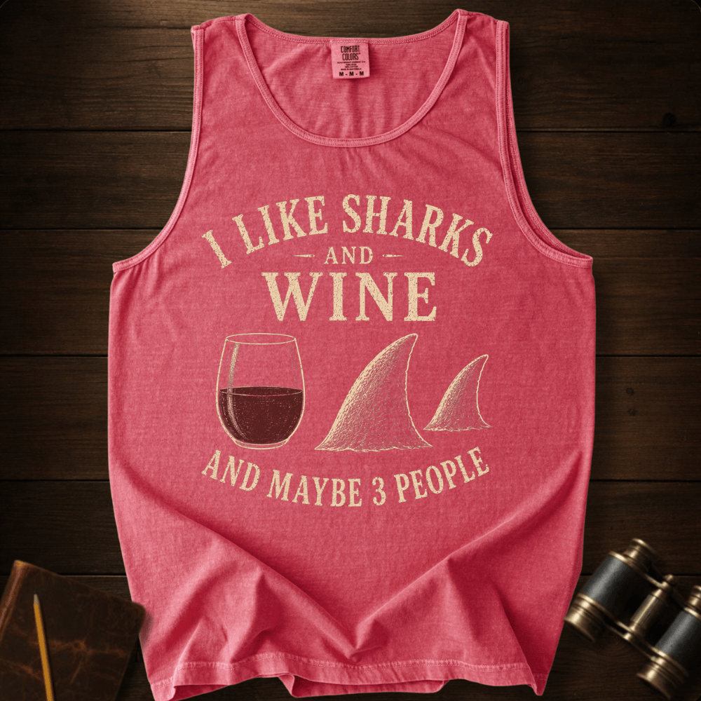 I Like Sharks and Wine Top