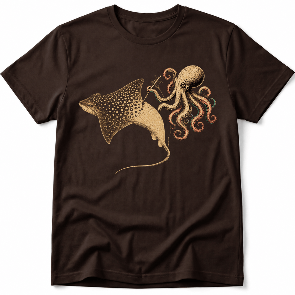 Spotted Eagle Ray Tattoo Tee
