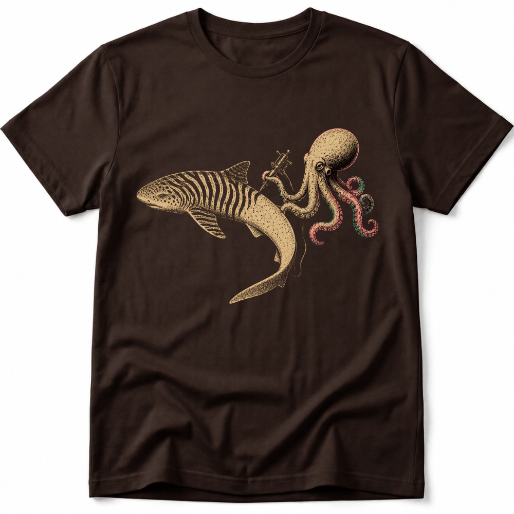 Shark Zebra Tattoo Tee