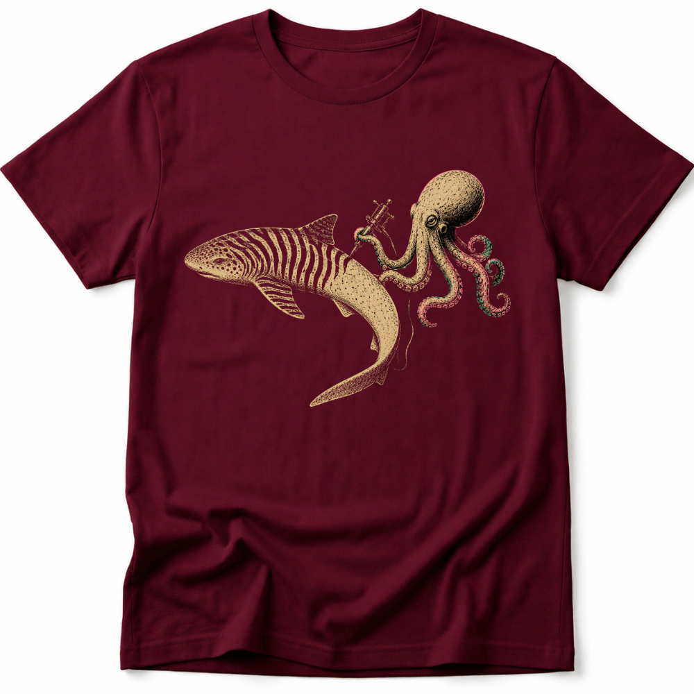 Shark Zebra Tattoo Tee