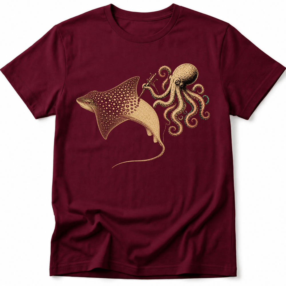 Spotted Eagle Ray Tattoo Tee