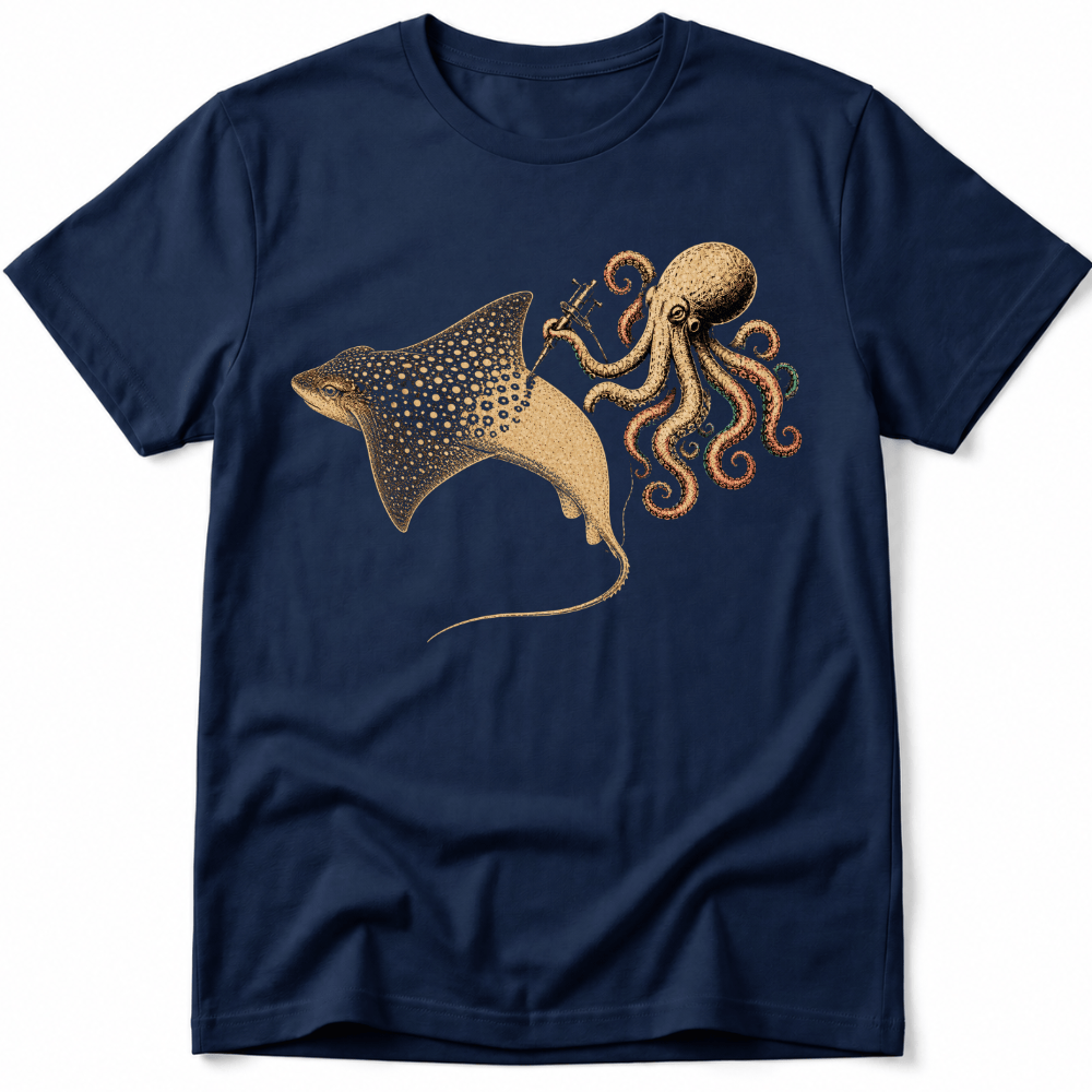 Spotted Eagle Ray Tattoo Tee