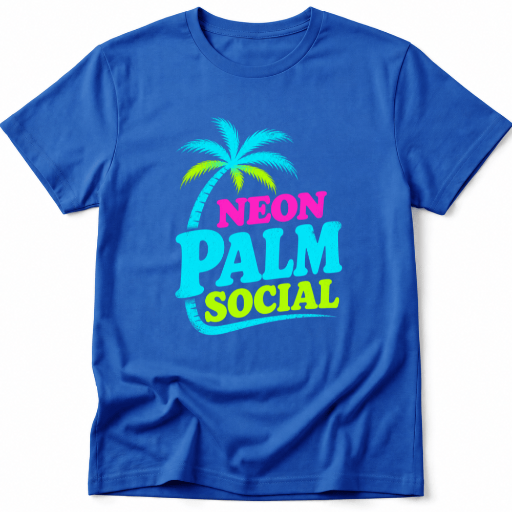 Neon Palm Social Tee