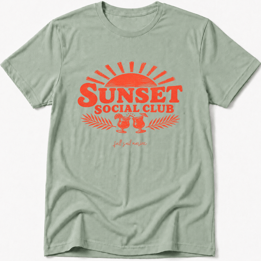 Sunset Social Club Tee